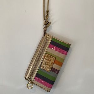 Authentic coach wristlet